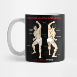 BJJ Submissions Mug